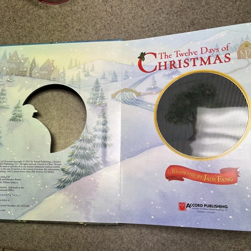 Twelve Days of Christmas by Accord Accord‎ Publishing (2011, Hardcover)
